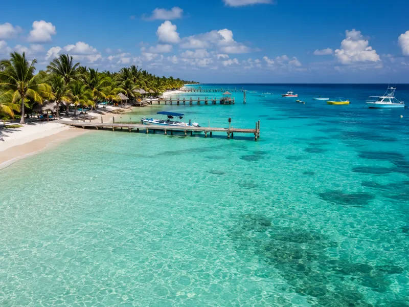 Things to do in Cozumel at El Cielo Beach