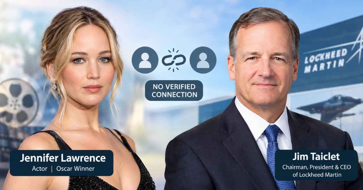 jennifer lawrence and jim taiclet