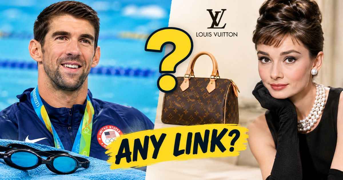michael phelps and audrey hepburn